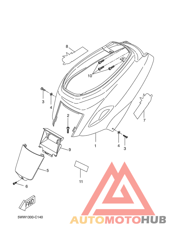 Боковые обтекатели