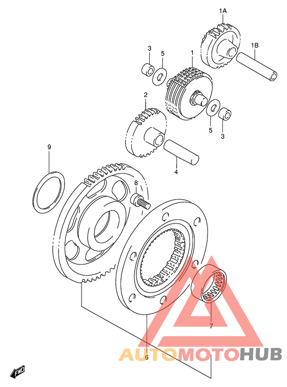 Муфта стартера