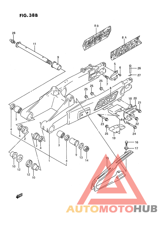 Маятник задний