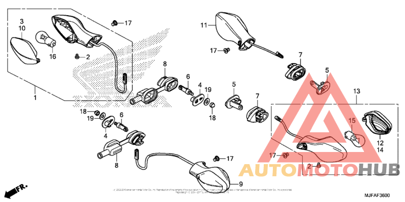 Задний фонарь