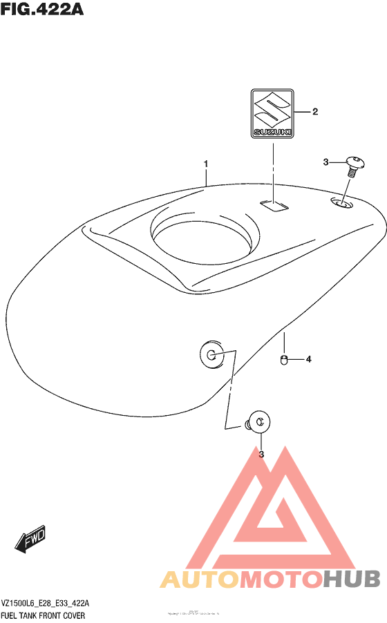 Fuel Tank Front Cover