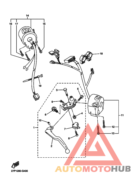 Interruptor  manillar&palanc