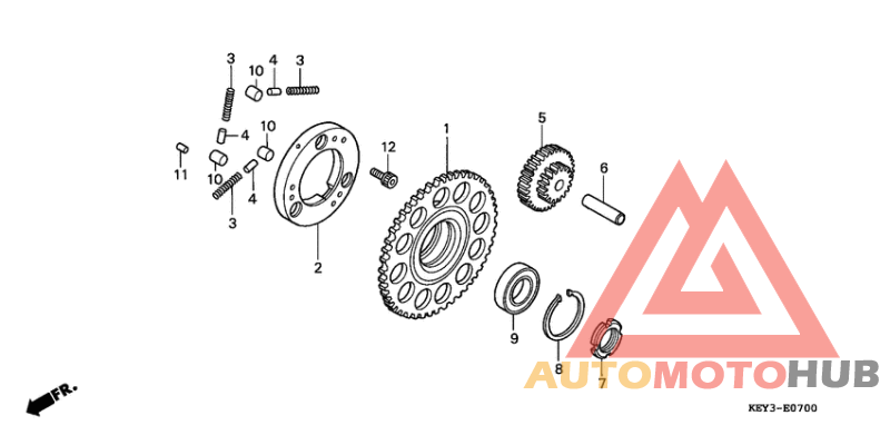 Муфта стартера