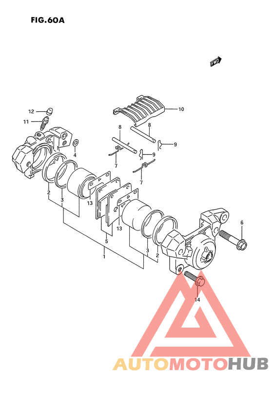 Задний суппорт