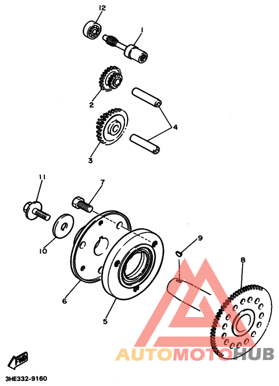Муфта стартера