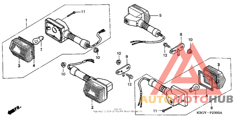 Задний фонарь