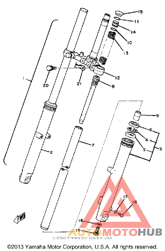 Передняя вилка