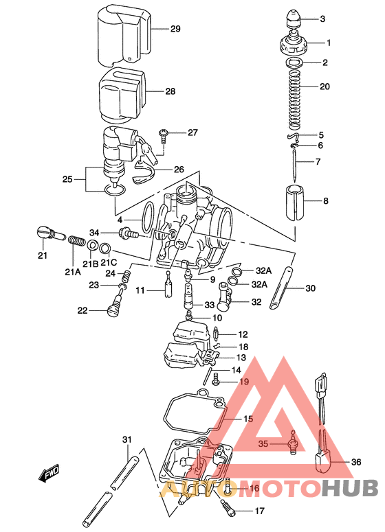 Carburetor assy