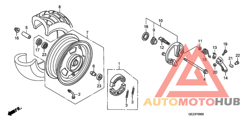 Transom + tube