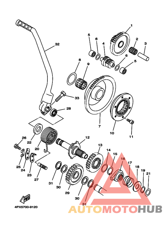 Муфта стартера