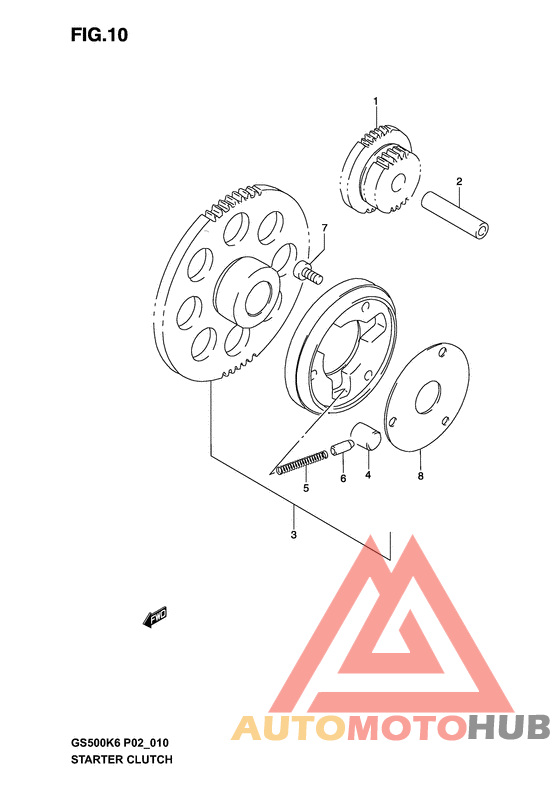 Муфта стартера