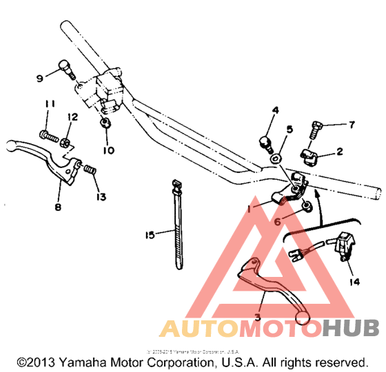 Handle switch - lever
