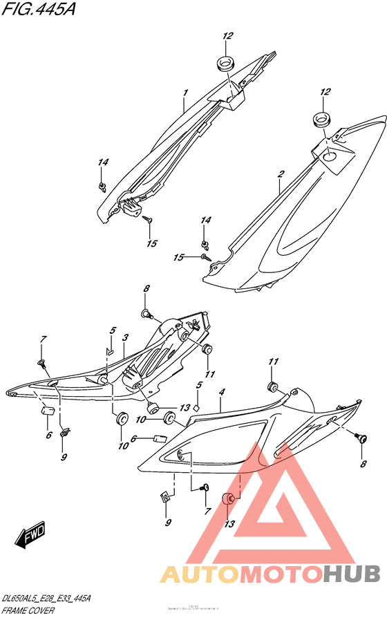 Обтекатель рамы