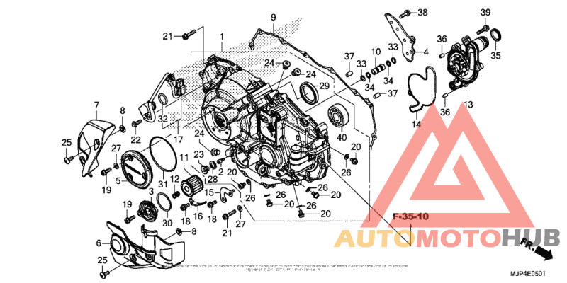 Right Crankcase Cover (2)