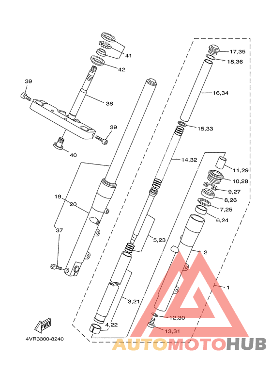 Передняя вилка