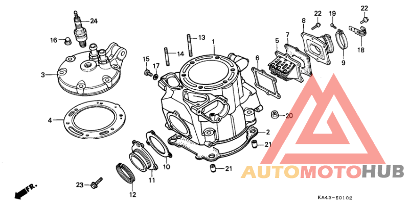 Cylinder/cylinder head