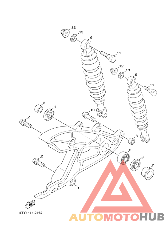 Rear arm & suspension