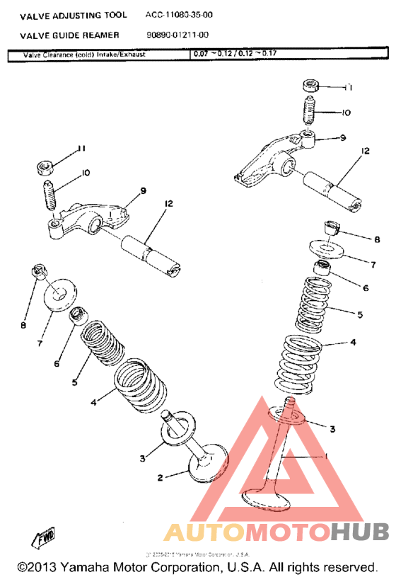 Valve - rocker arm