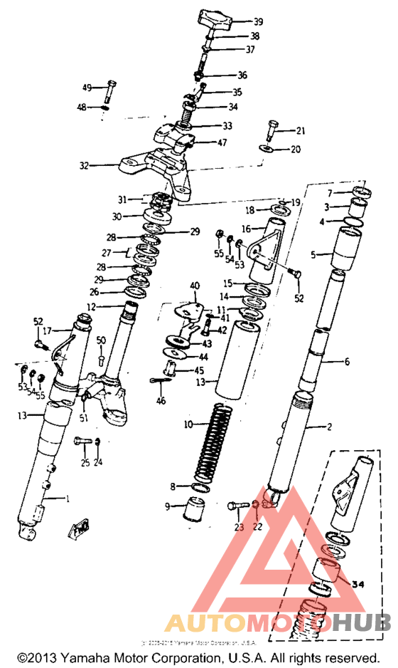 Передняя вилка