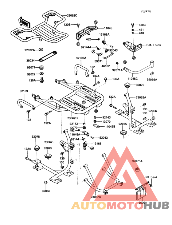 Accessory(trunk bracket)