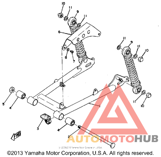 Rear arm & rear cushion