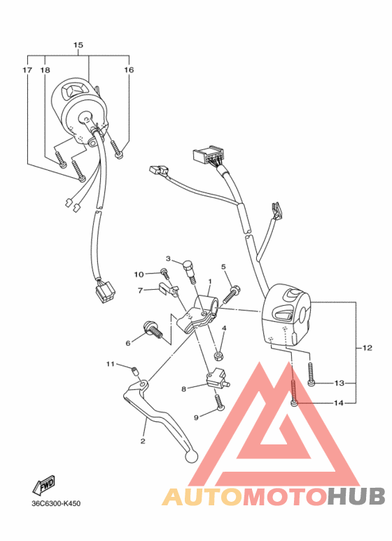 Handle switch & lever