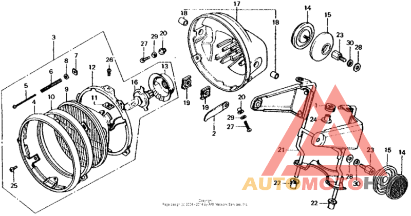 Headlight 81-82