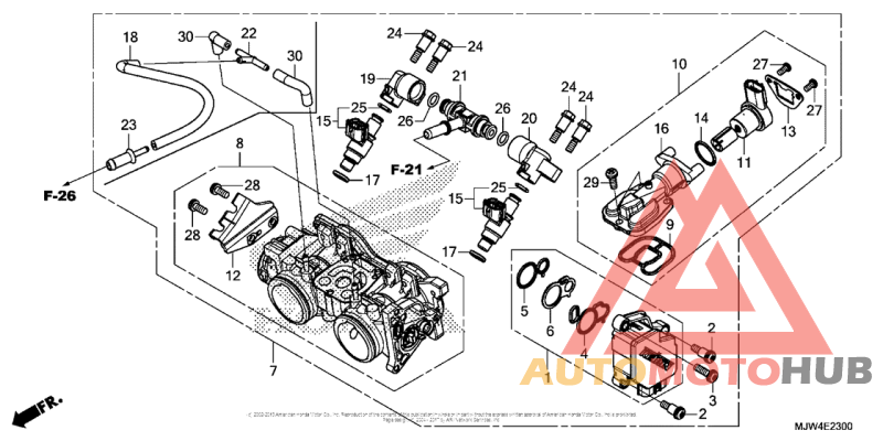 Корпус Дросселя