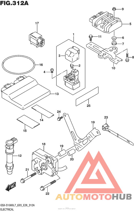Electrical (Gsx-S1000L7 E33)