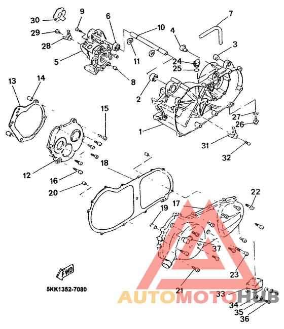 Картер двигателя