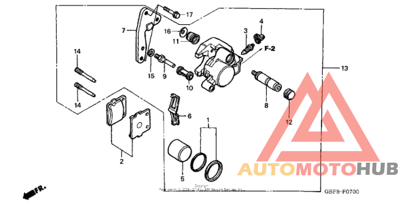 Передний суппорт