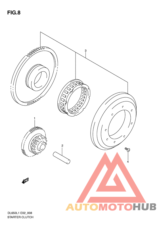 Муфта стартера