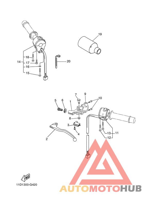 Handle switch & lever