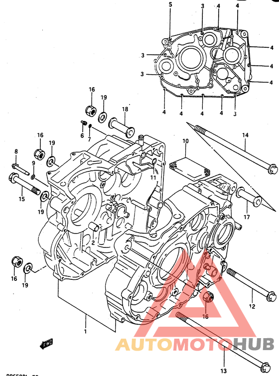 Картер двигателя