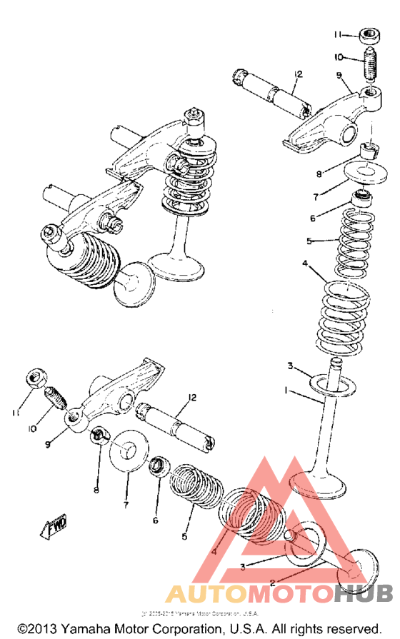 Valve - rocker arm
