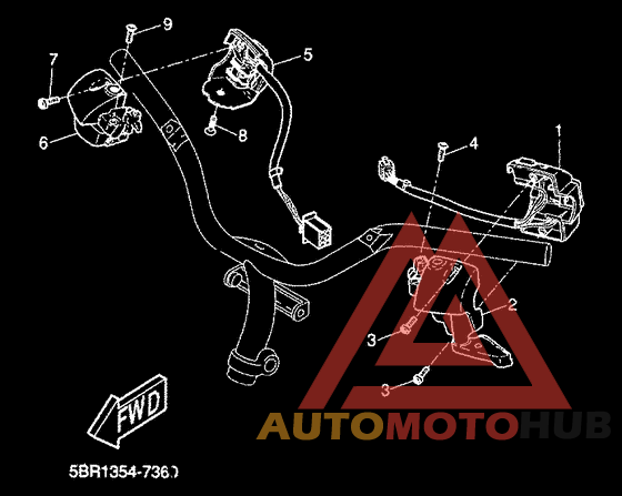 Handle switch. lever