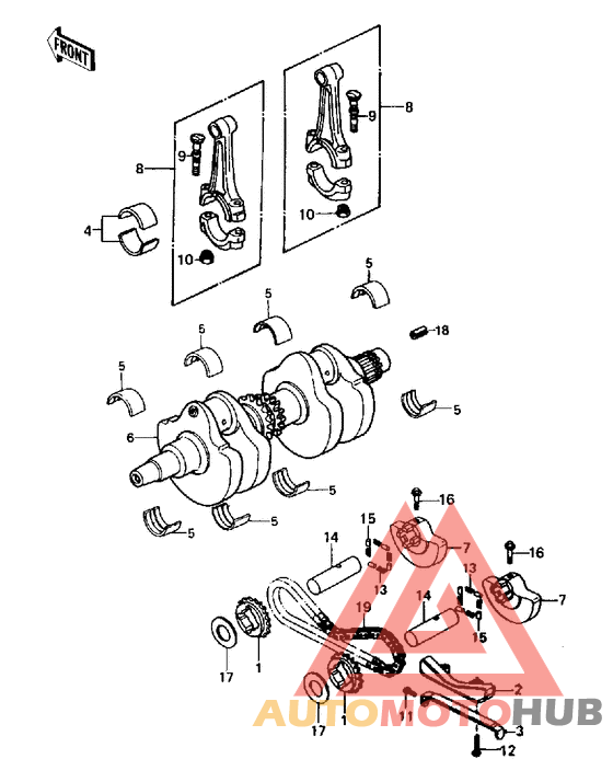 Crankshaft/balancer