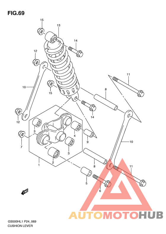 Cushion lever