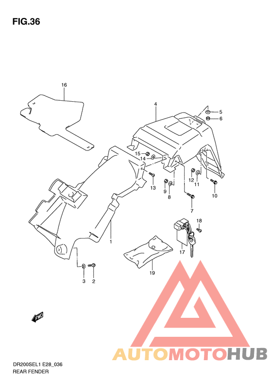 Заднее крыло