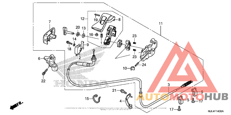 Parking Brake Lever