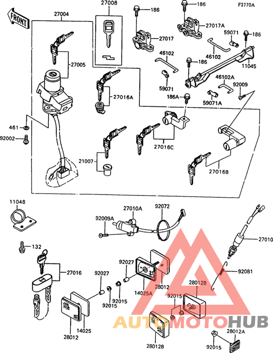 Ignition switch(1/2)(zg1000-a9)