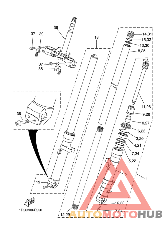 Передняя вилка