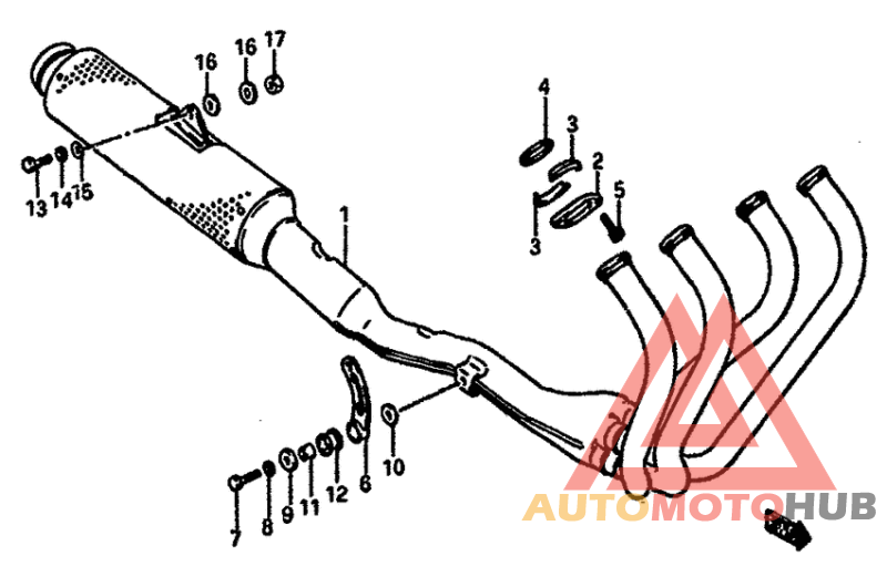 Muffler comp