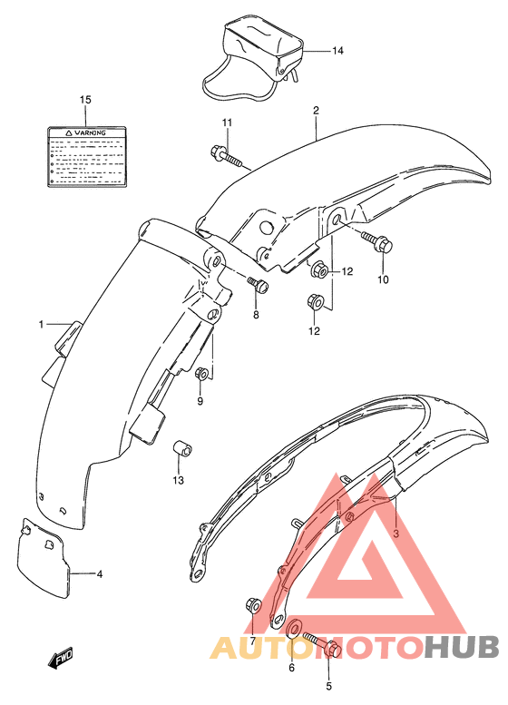 Заднее крыло