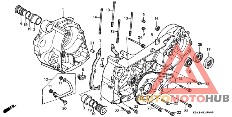 Картер двигателя