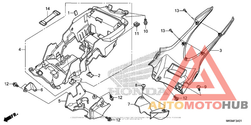Заднее крыло