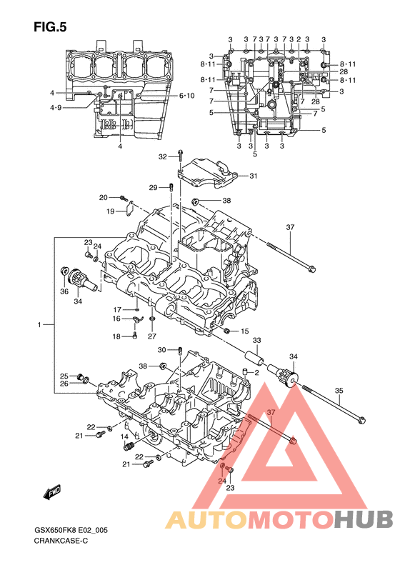 Картер двигателя