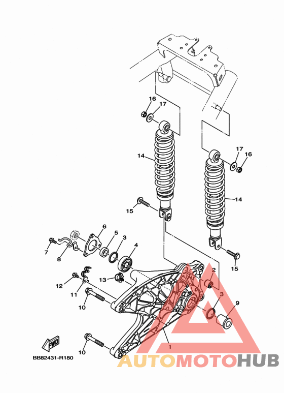 Rear arm & suspension