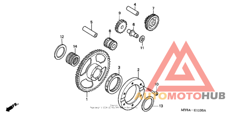 Муфта стартера