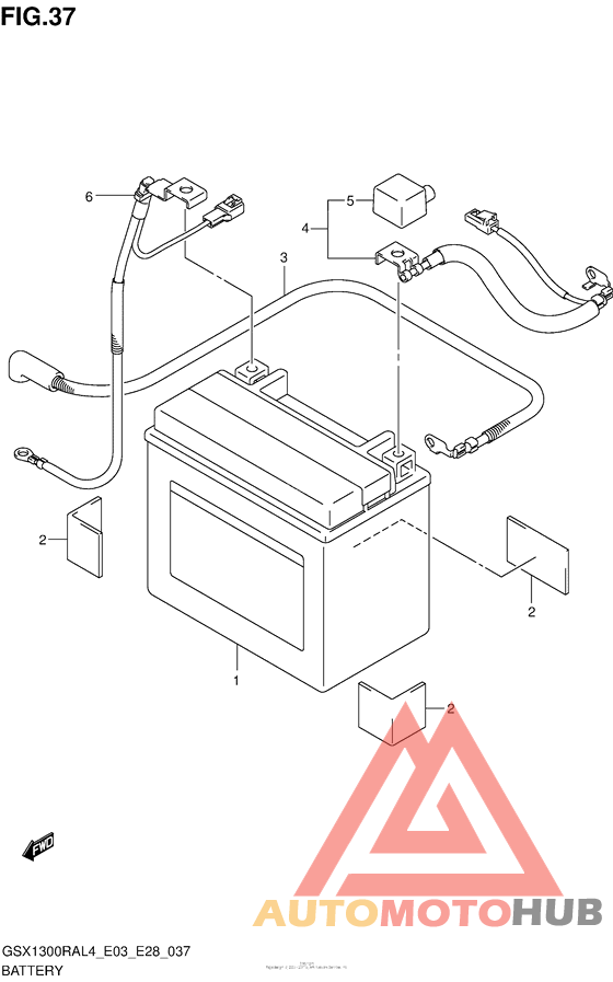 Battery (Gsx1300Ral4 E03)